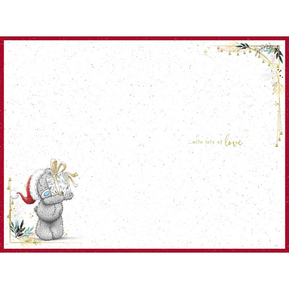 Daughter Me to You Bear Christmas Card Extra Image 1